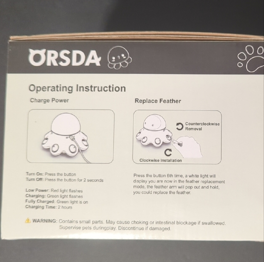 Orsda Double Laser Cat Toy - Picture 13 of 14
